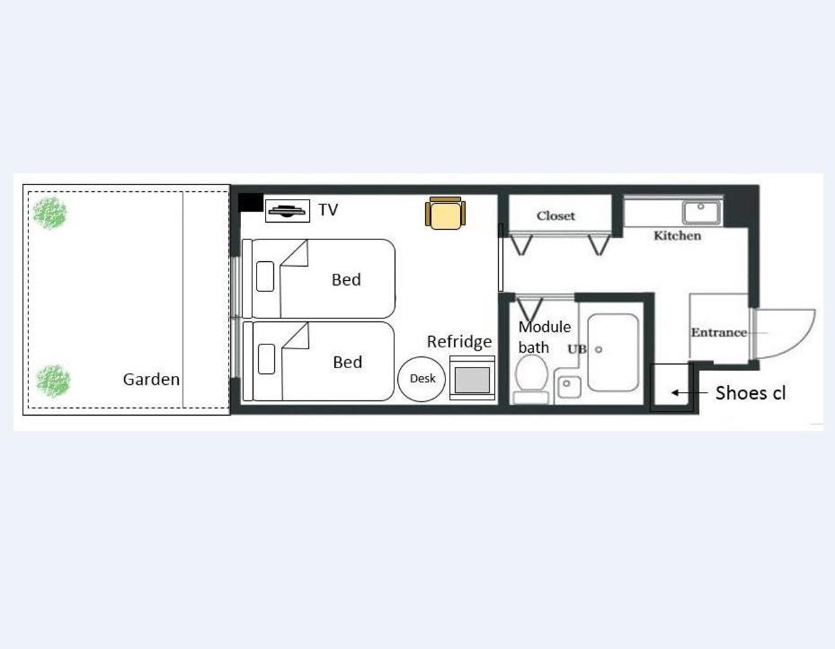 Apartamento 102 Uzumasa Arashiyama 2Free Bike Wifi Sagano Exterior foto